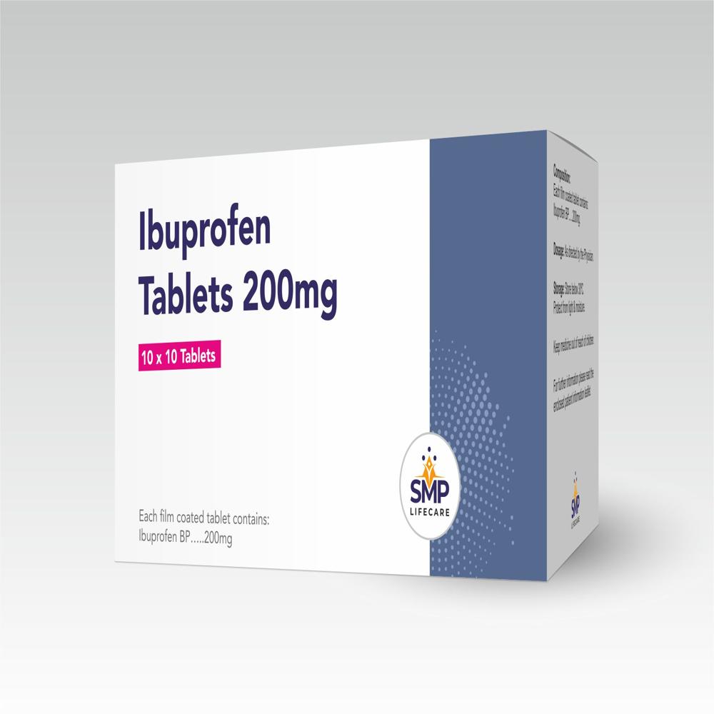 Ibuprofen Tablets 200mg - Drug Type: Specific Drug
