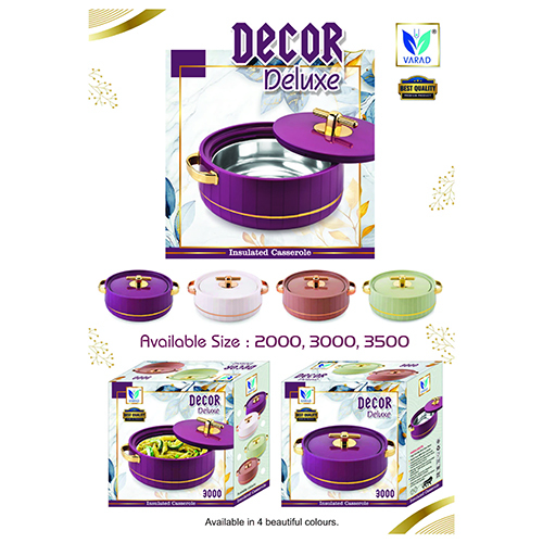 Decor Deluxe Insulated Casserole
