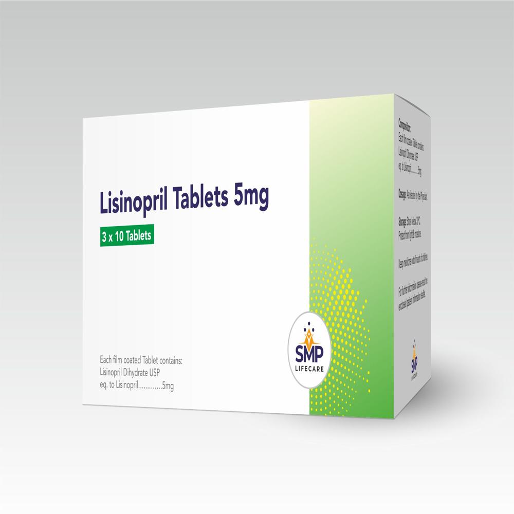 Lisinopril Tablets 5mg - Drug Type: Specific Drug