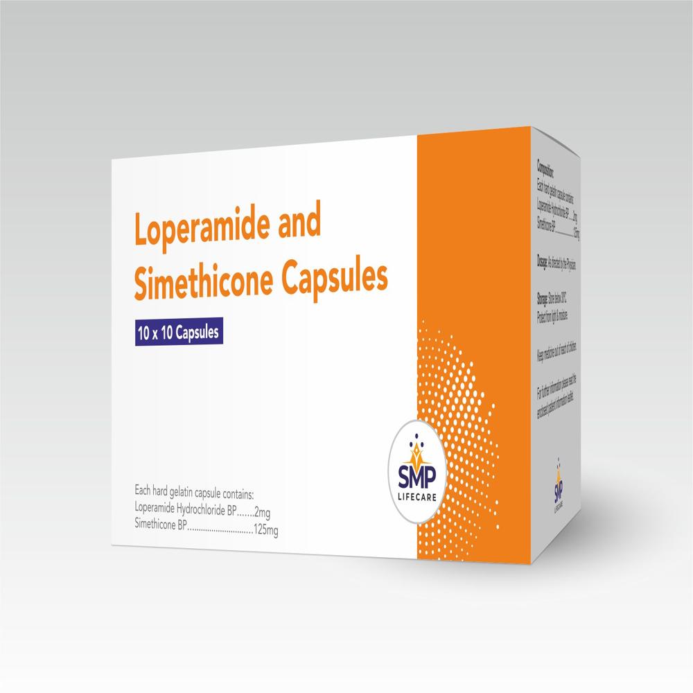 Loperamide and Simethicone Capsules