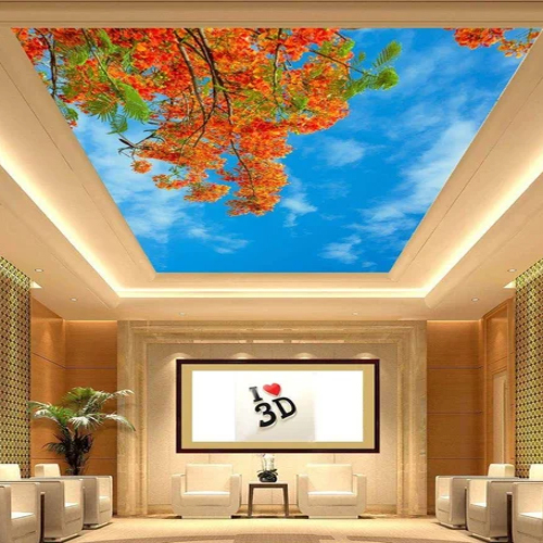 Printed Stretch Ceiling For Hospital - Color: Any Color