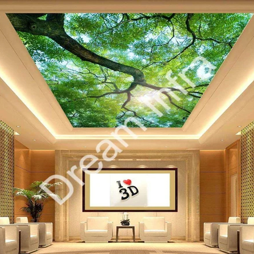 Wooden Stretch Ceiling - Color: Any Color