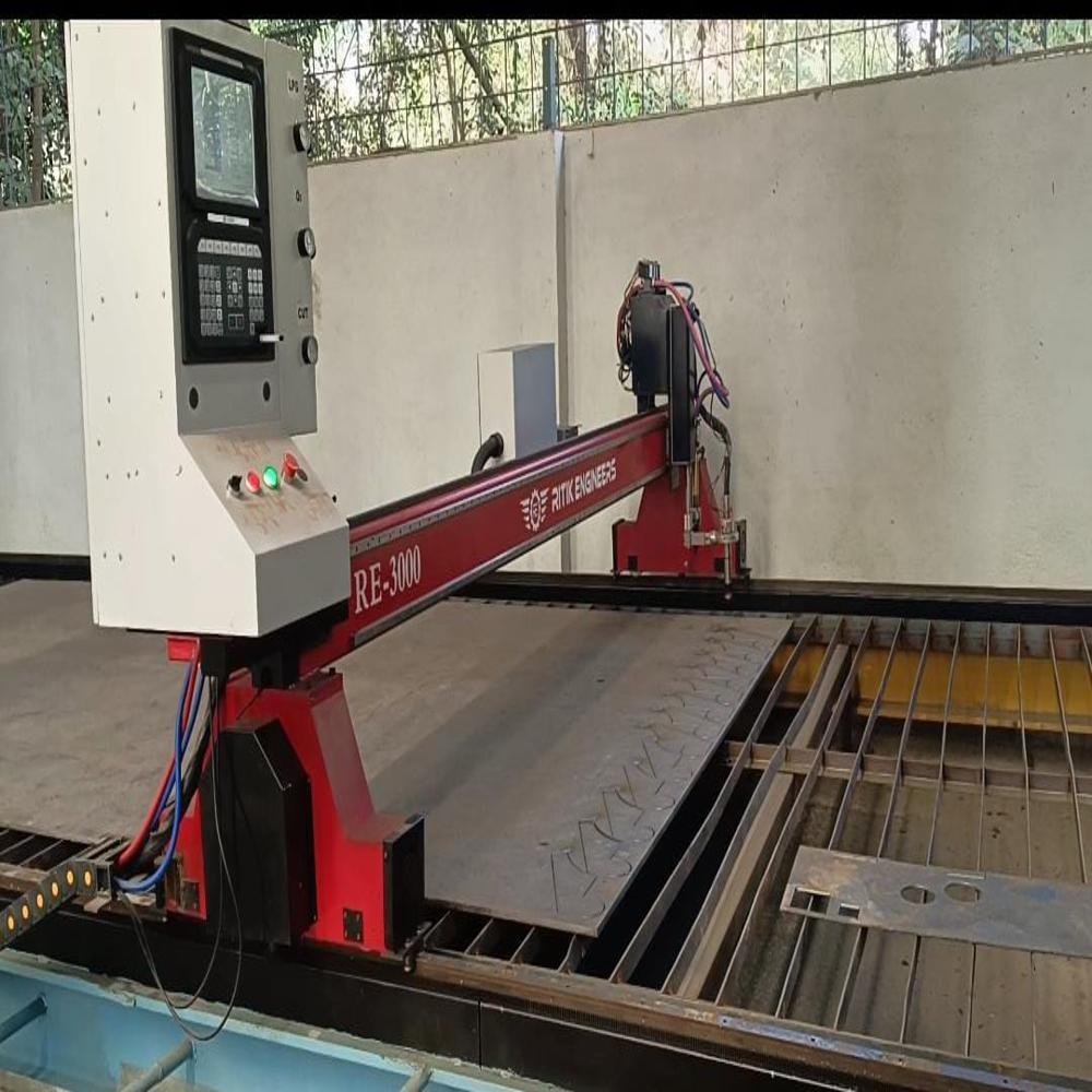 Blue Cnc Profile Cutting Machine