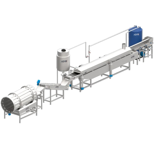 Continuous Potato Chips Fryer Machine