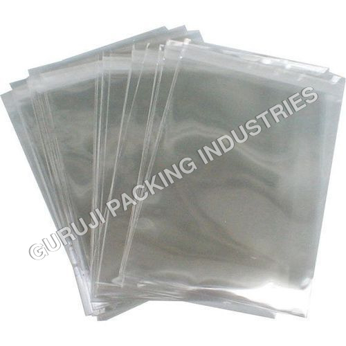Plain Polypropylene Pouch Manufacturer - Color: Transparent