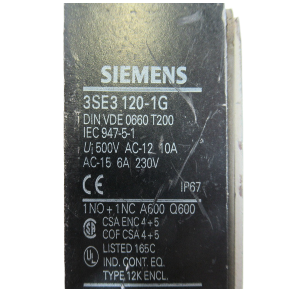 Siemens 3se3 120-1e Limit Switch - Features: Good Quality