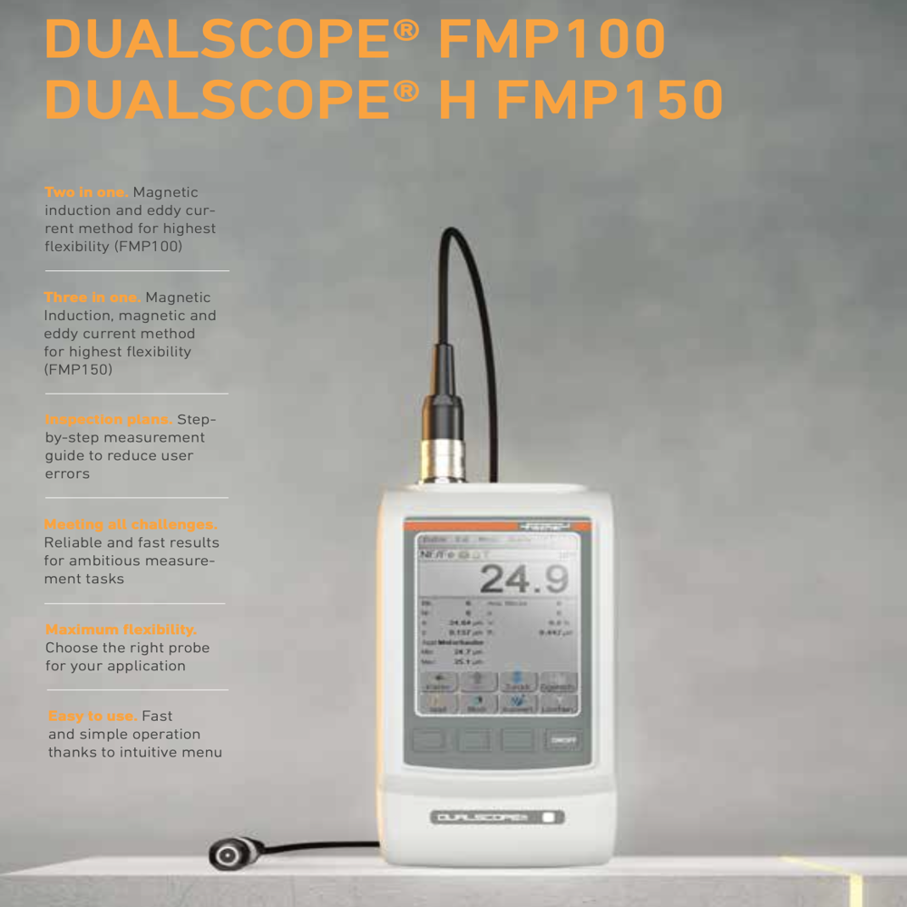 DUALSCOPE FMP100 DFT METER