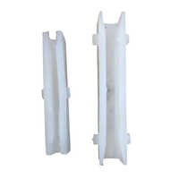 Elevator Guide Shoe Liner Set - Color: White