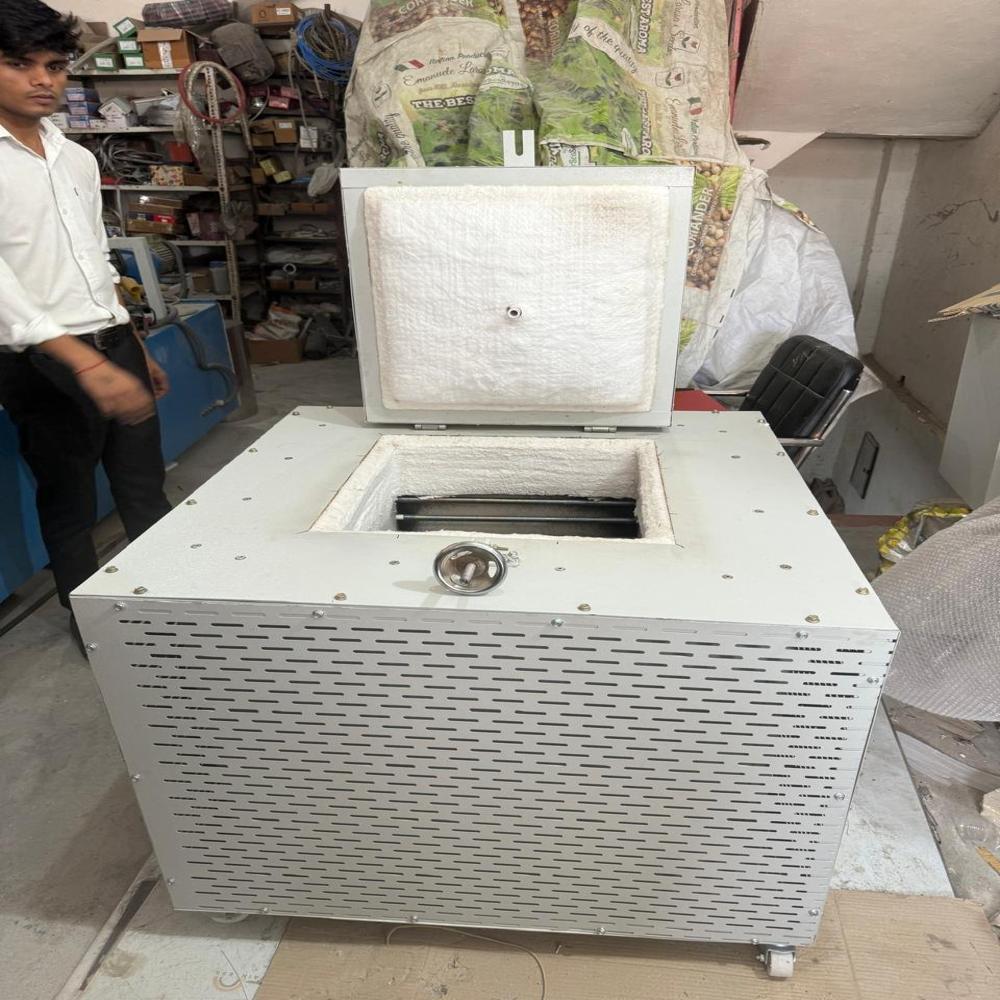 Aluminum Melting Furnace with curusibale