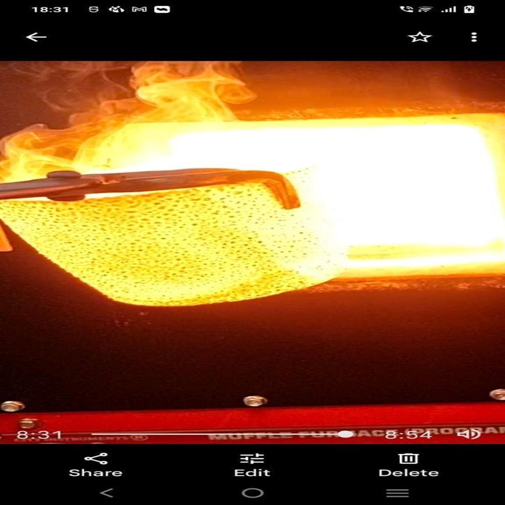 Aluminum Melting Furnace with curusibale