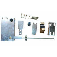 Otis Type Elevator Gate Lock - Color: Silver