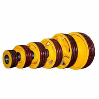 Elevator Diverter Pulley - Color: Maroon