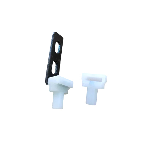 Elevator Imperforated Door Grips - Color: Black