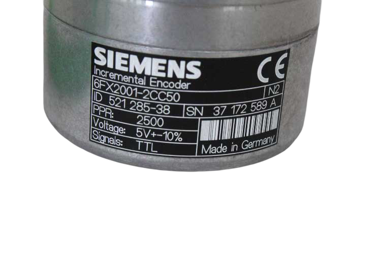 Siemens Encoder 6fx2001-2cc50 - Color: Silver
