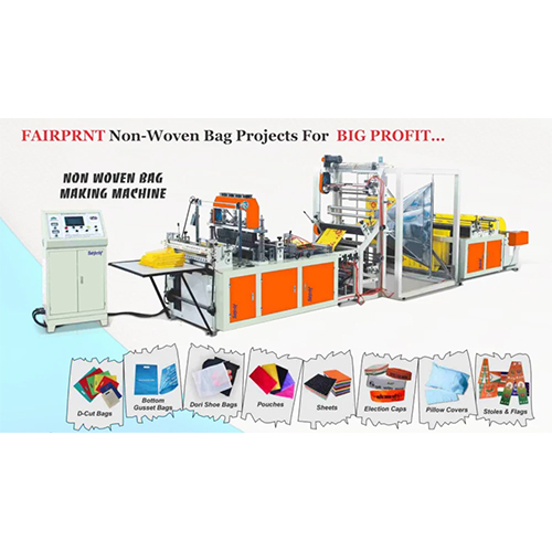 Fully Automatic Paper Bag Making Machine
