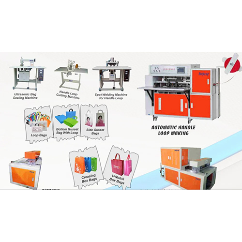 Fully Automatic Paper Bag Making Machine