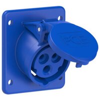 Hensel (PCE) Socket Angled / Straight 32A 3P IP44 ( Model No : 423-6)