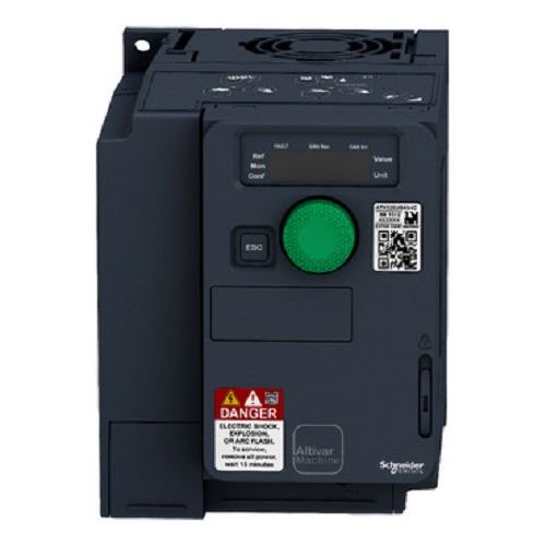 Atv320u15n4c Variable Speed Drive - Color: Black