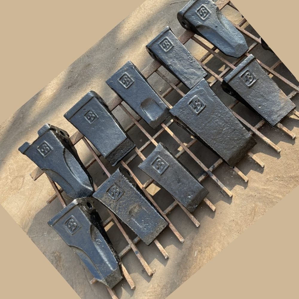 Stone Crusher Machine Spare Parts - Color: Black
