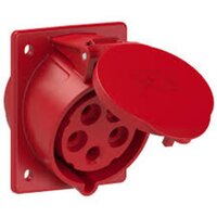 Hensel (PCE) Socket Angled / Straight 32A 5P IP44 ( Model No : 425-6)