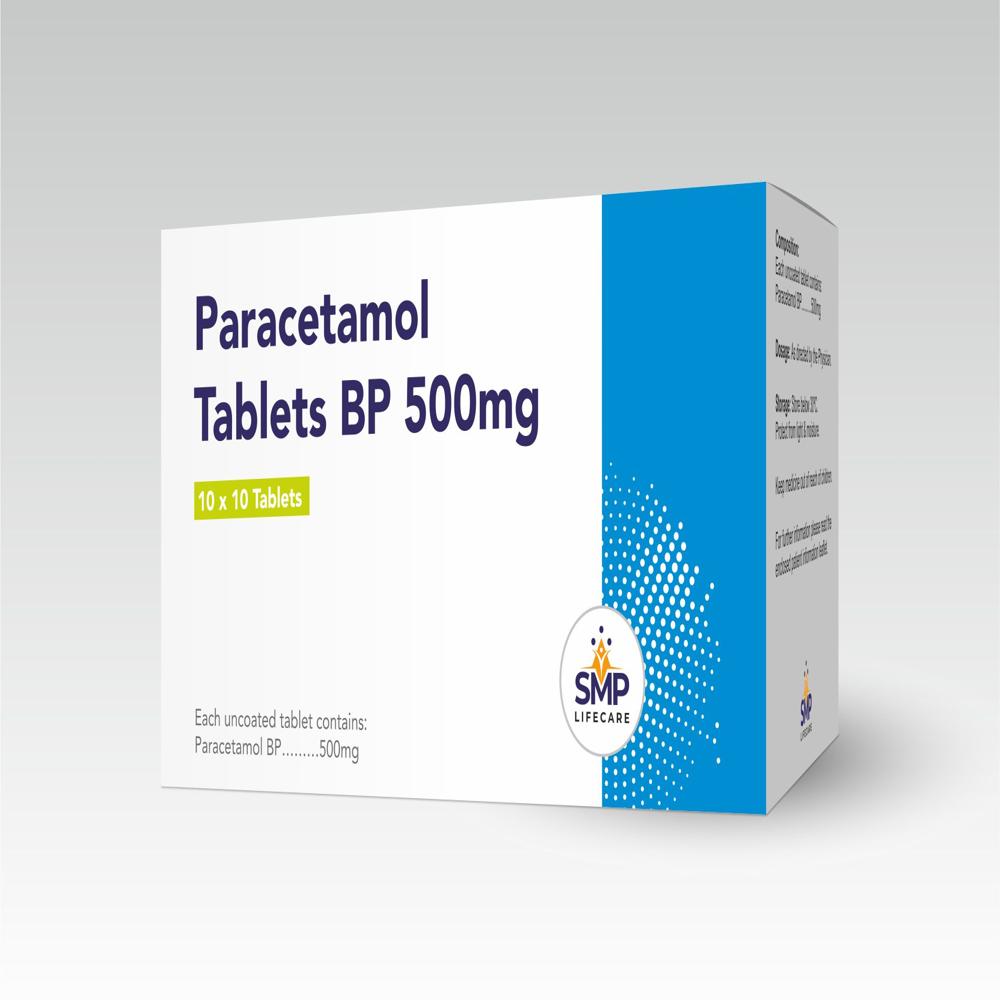Paracetamol Tablets Bp 500mg - Drug Type: Specific Drug