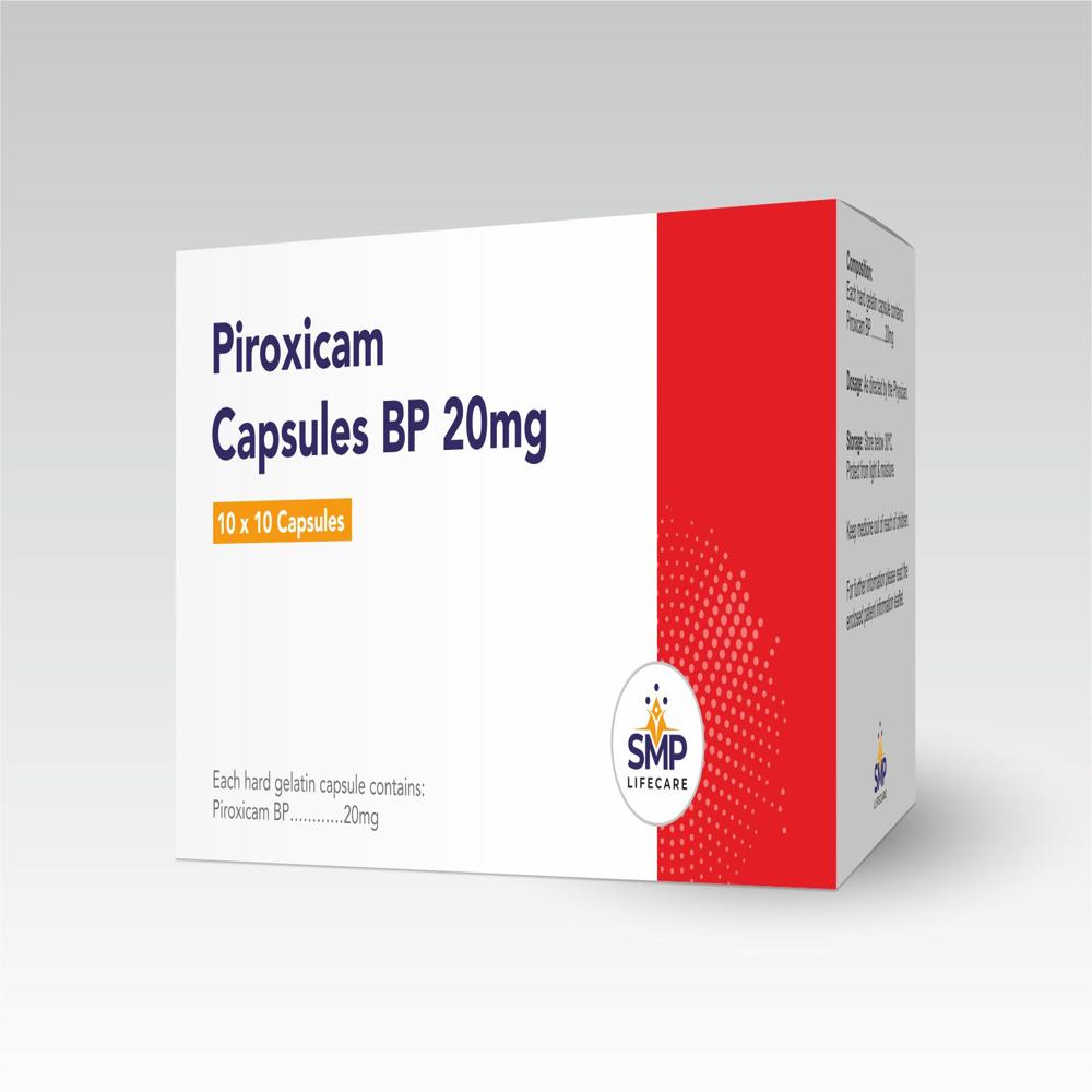Piroxicam Capsules Bp 20mg - Drug Type: Specific Drug