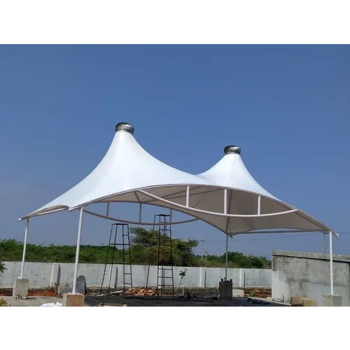 Outdoor Tensile Fabric Garden Gazebo