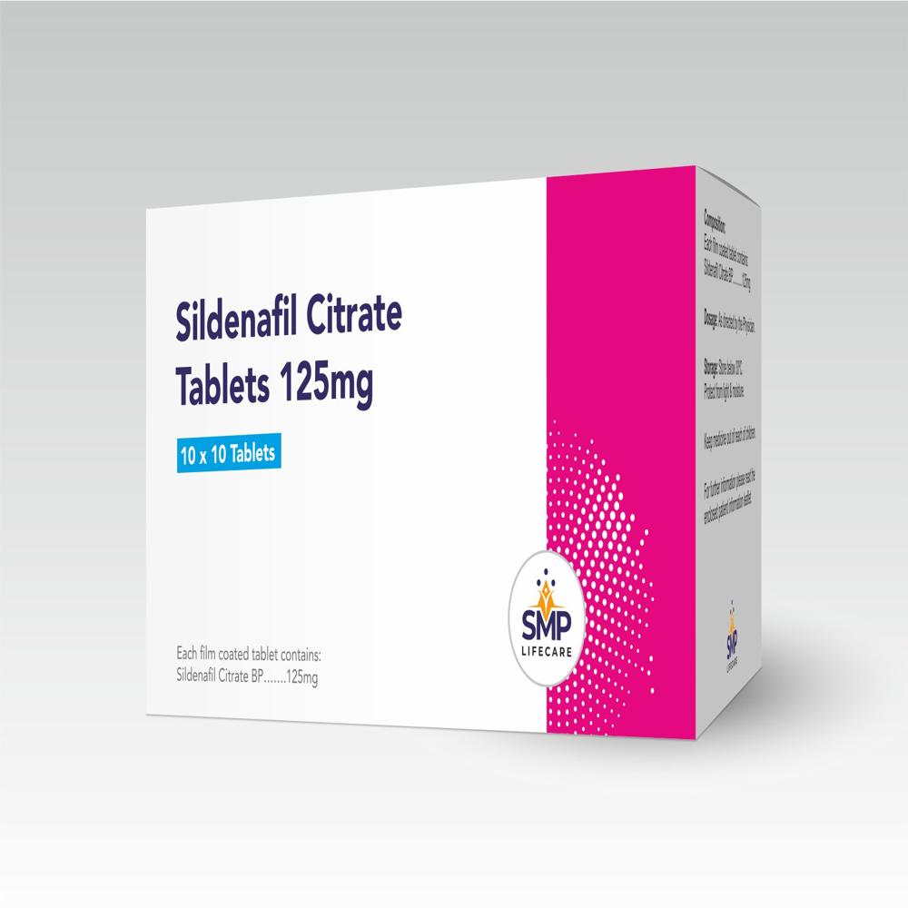 Sildenafil Tablets 125mg