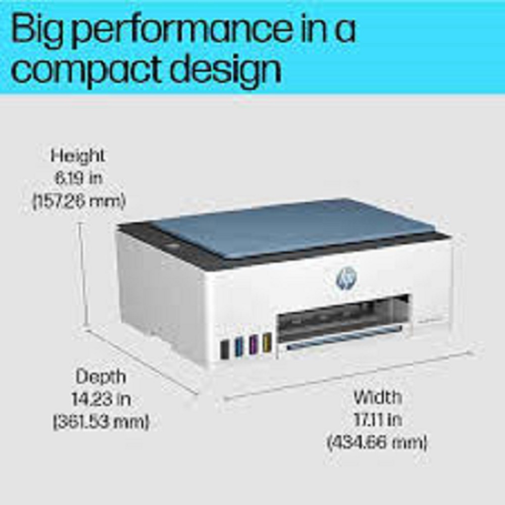 Hp Smart Tank 524 All In One Printer - Size: Standard