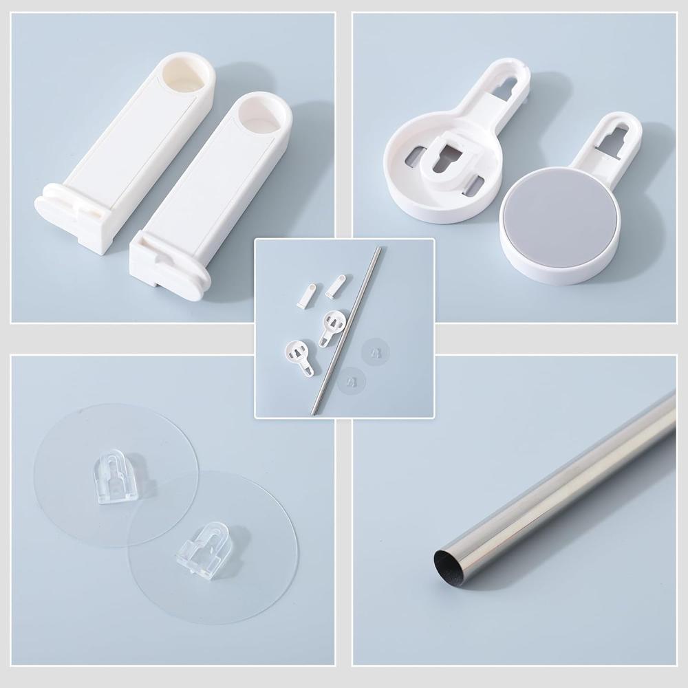Towel Holder & Pot Cover Rack with Suction Cups