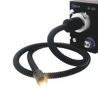 Gemax Iled Fiber Optic Microscope Illuminator - Color: Black
