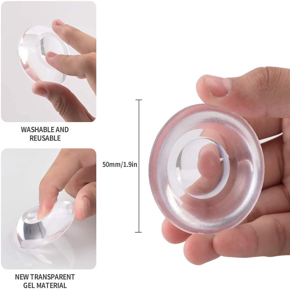 Door Stopper Wall Protector - PACK OF 6 
