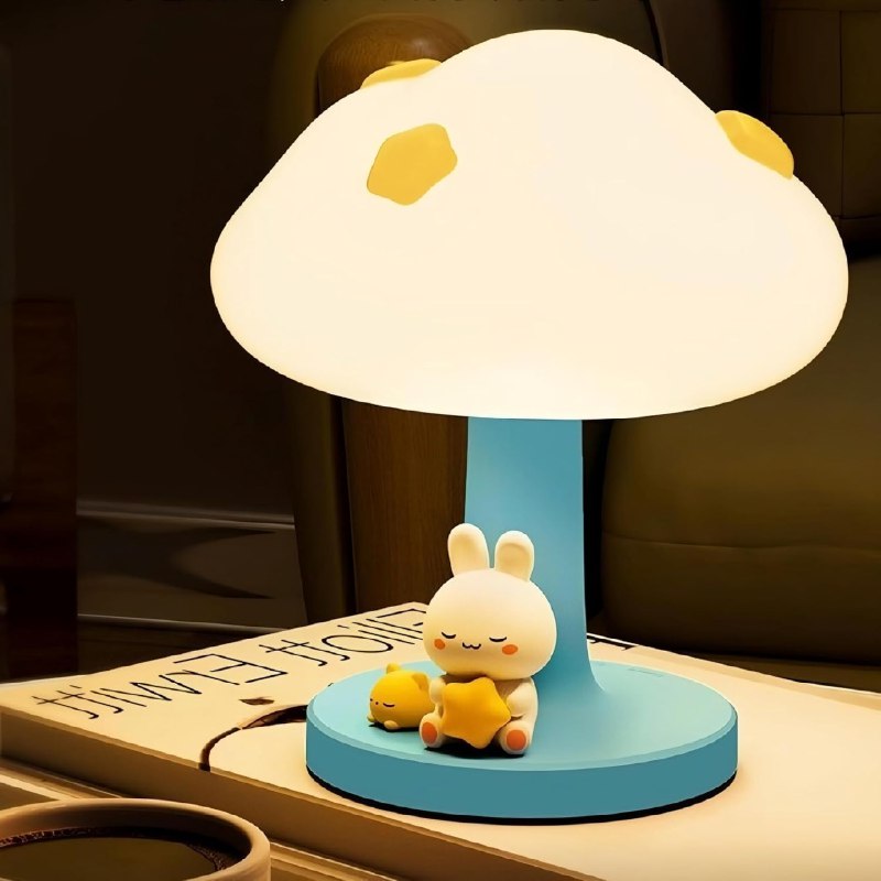 Cute Squishy Silicone Night Light 