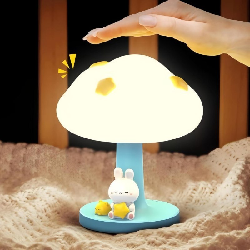 Cute Squishy Silicone Night Light 