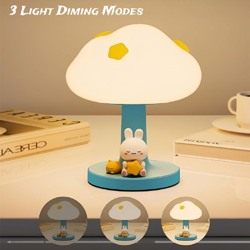 Cute Squishy Silicone Night Light 