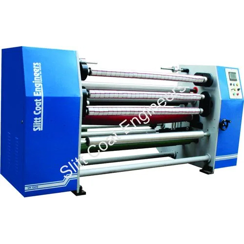 Slitting Rewinding Machine - Mild Steel, 220-440 Volt, 500 m/min | Automatic Operation, Stable Workflow, Powder Coated for Durability
