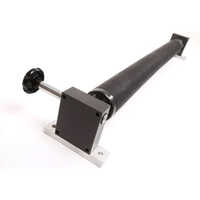 Banana Bow Roller - Mild Steel, Standard Size, Sleek Black Finish | Durable Design For Reliable Industrial Performance