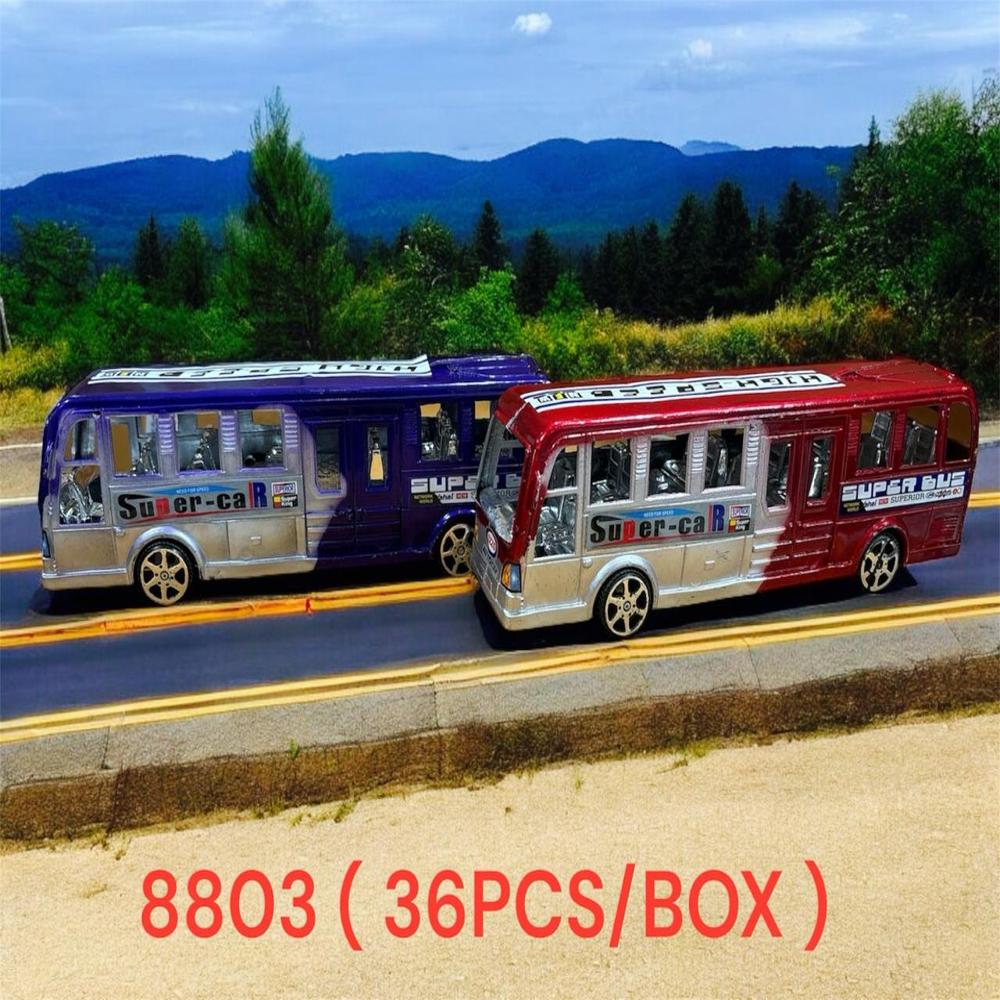 Plastic Bus Toys - Color: Different Available