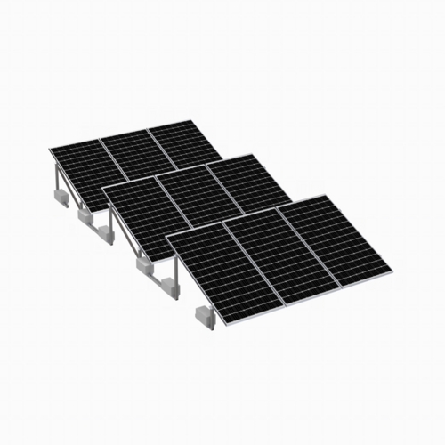 Smart Rack Gp - Ballast-based Solution For Flat Roofs, 5/10/15 Module Compatibility , Wind Load Resistance Up To 150kmph, Enhanced Air Circulation