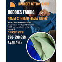 Airjet 2 Thread Flecee Fabric - Color: Different Available