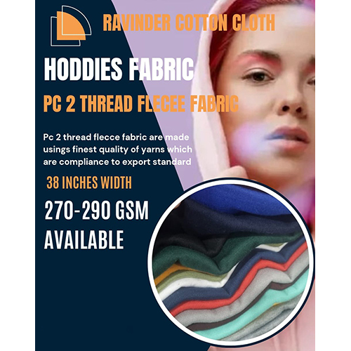 PC 2 Thread Fleece Fabric