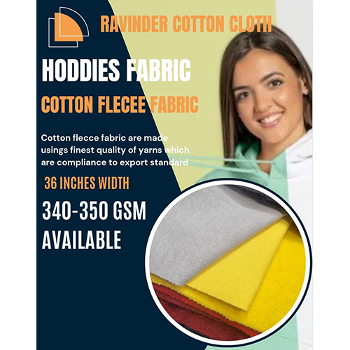 100% Cotton Flecee Fabric