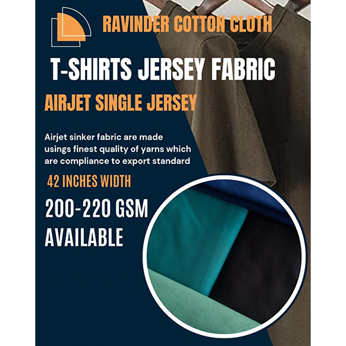 Airjet Single Jersey Fabric