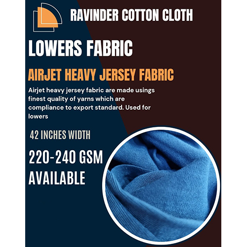 Airjet Heavy Jersey Fabric