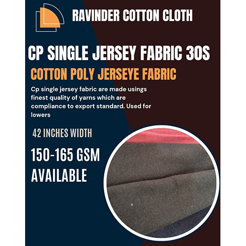 Cotton Poly Jersey Fabric
