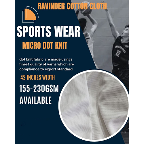 Micro Dot Knit Fabric