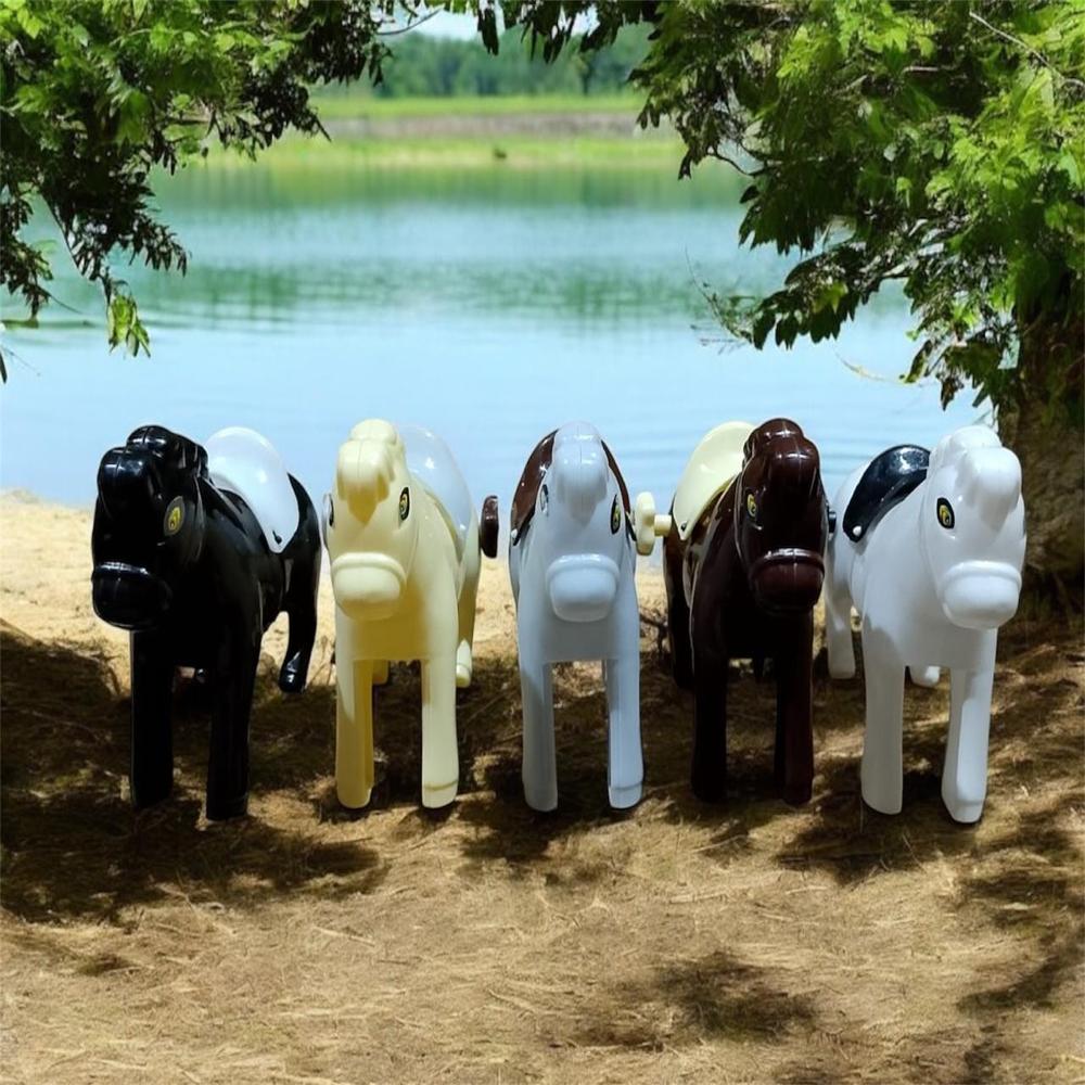 Plastic Horse Toys - Color: Different Available