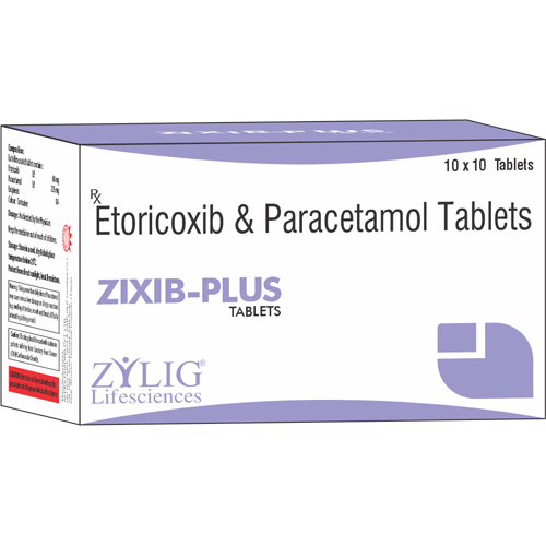 Etoricoxib And Paracetamol Tablet - Grade: Medicine Grade