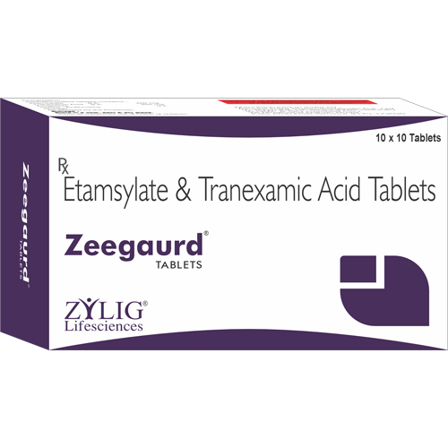 Etamsylate And Tranexamic Acid Tablet - Grade: Medicine Grade