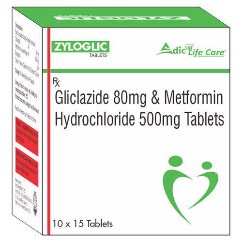 Gliclazide 80 Mg And Metformin Hydrochloride 500 Mg Tablet - Ingredients: 100% Menthol